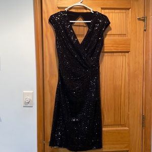 Women’s Ralph Lauren Black Evening Dress Size 10